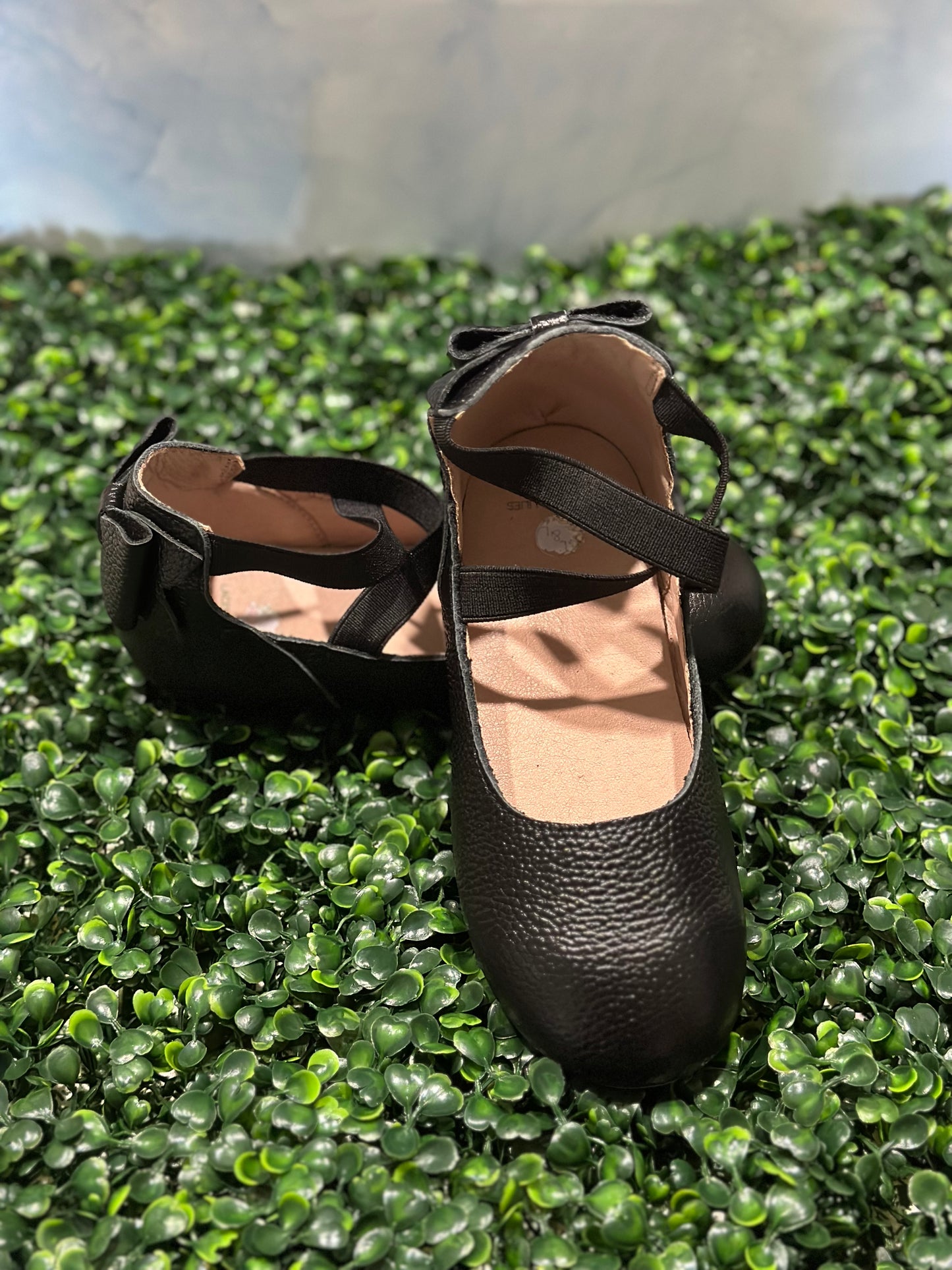 Violet Bow Ballet Black
