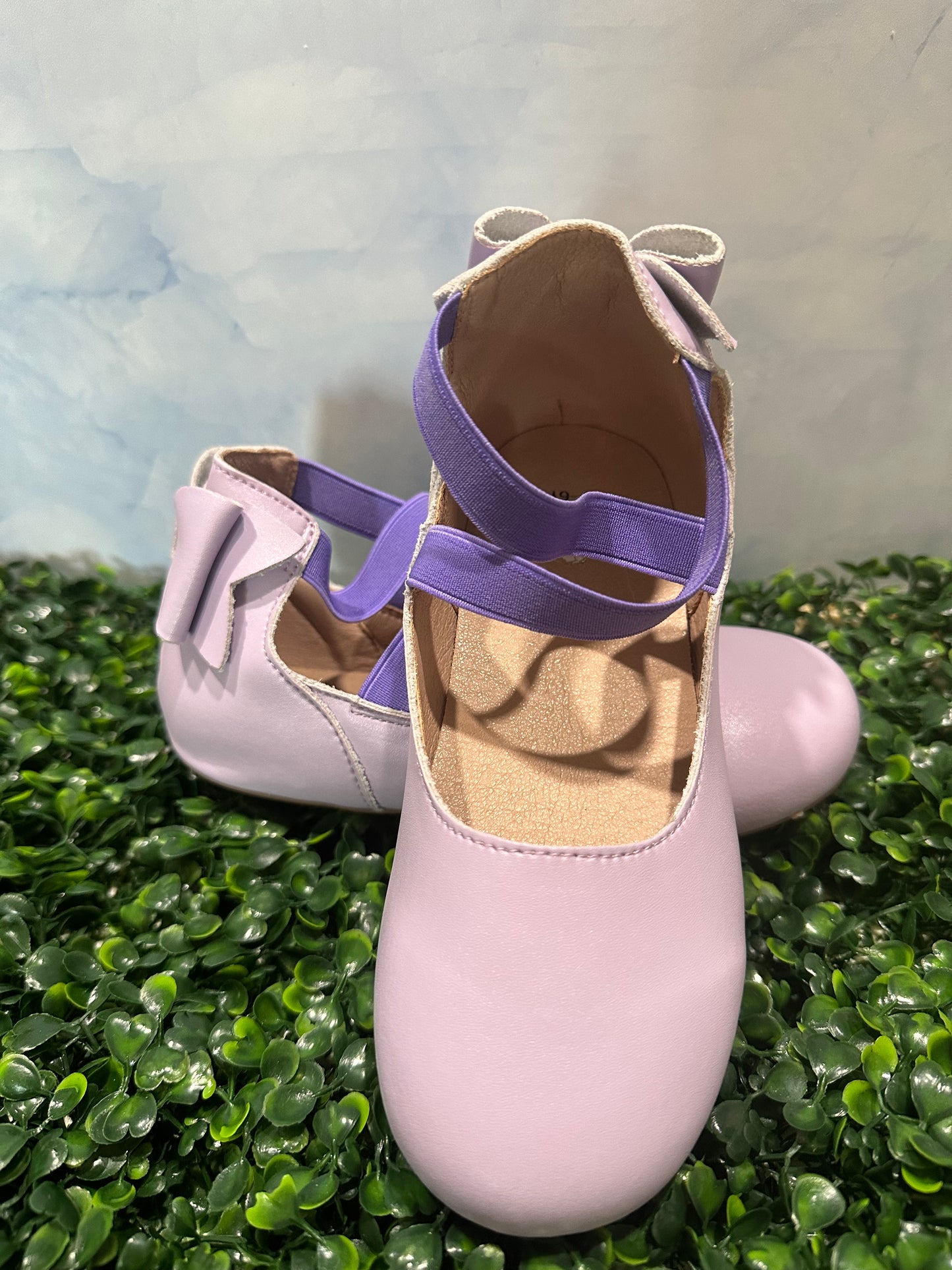 Violet Bow Ballet Pastel Purple