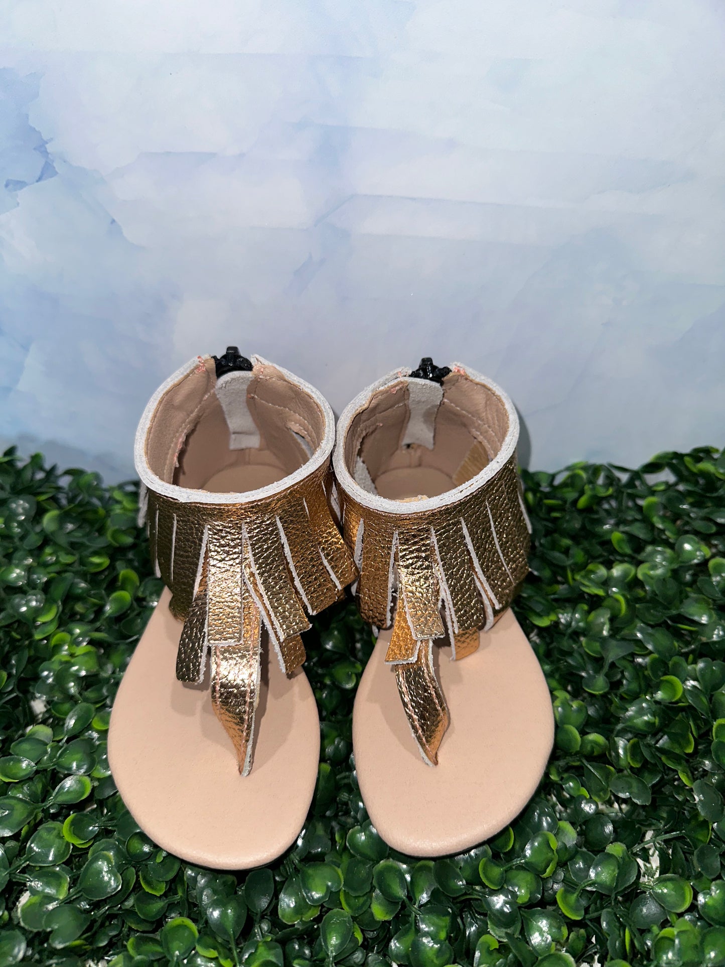 Poppy Sandals Rose Gold