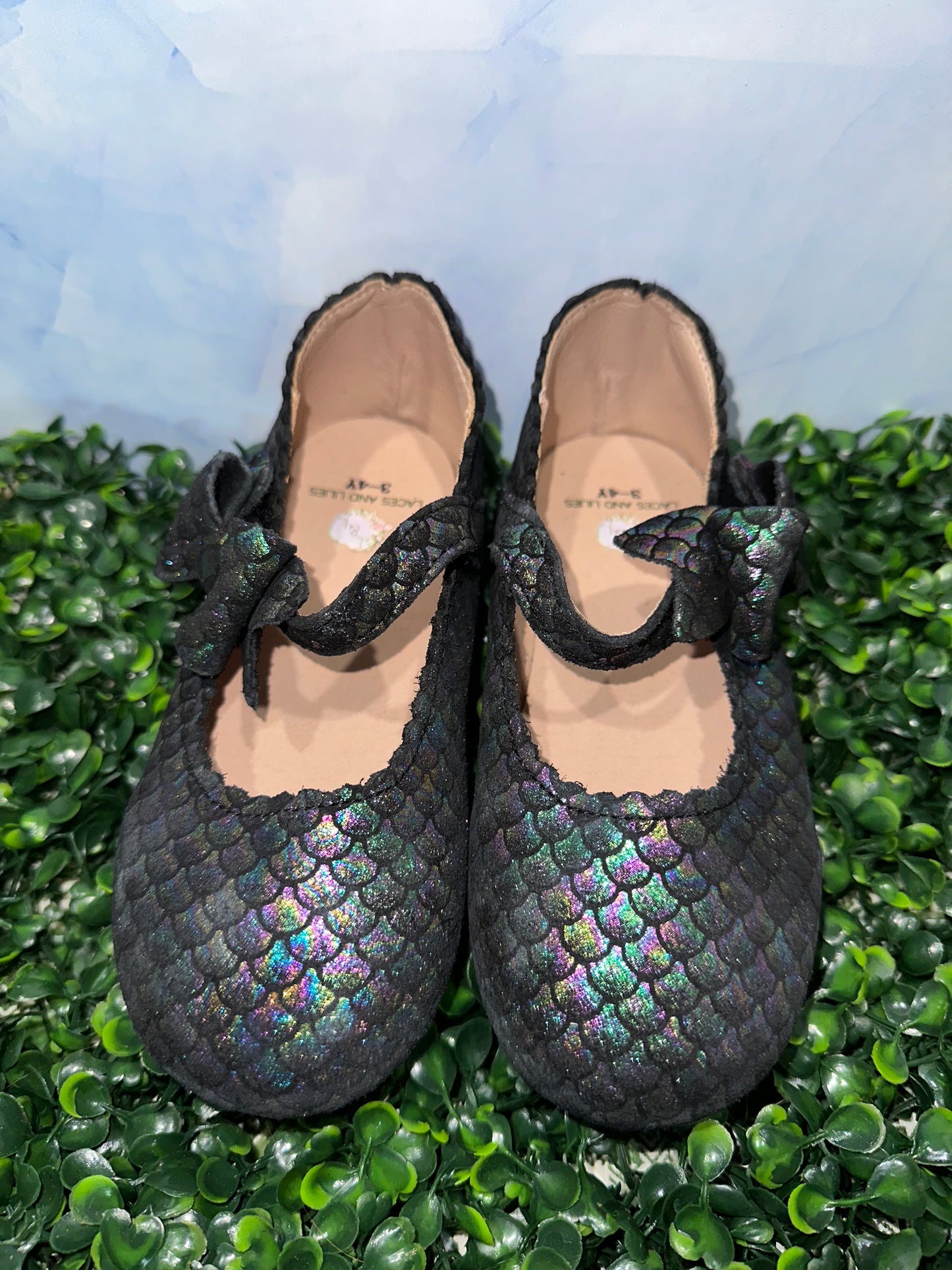 Dahlia Flats Black Mermaid