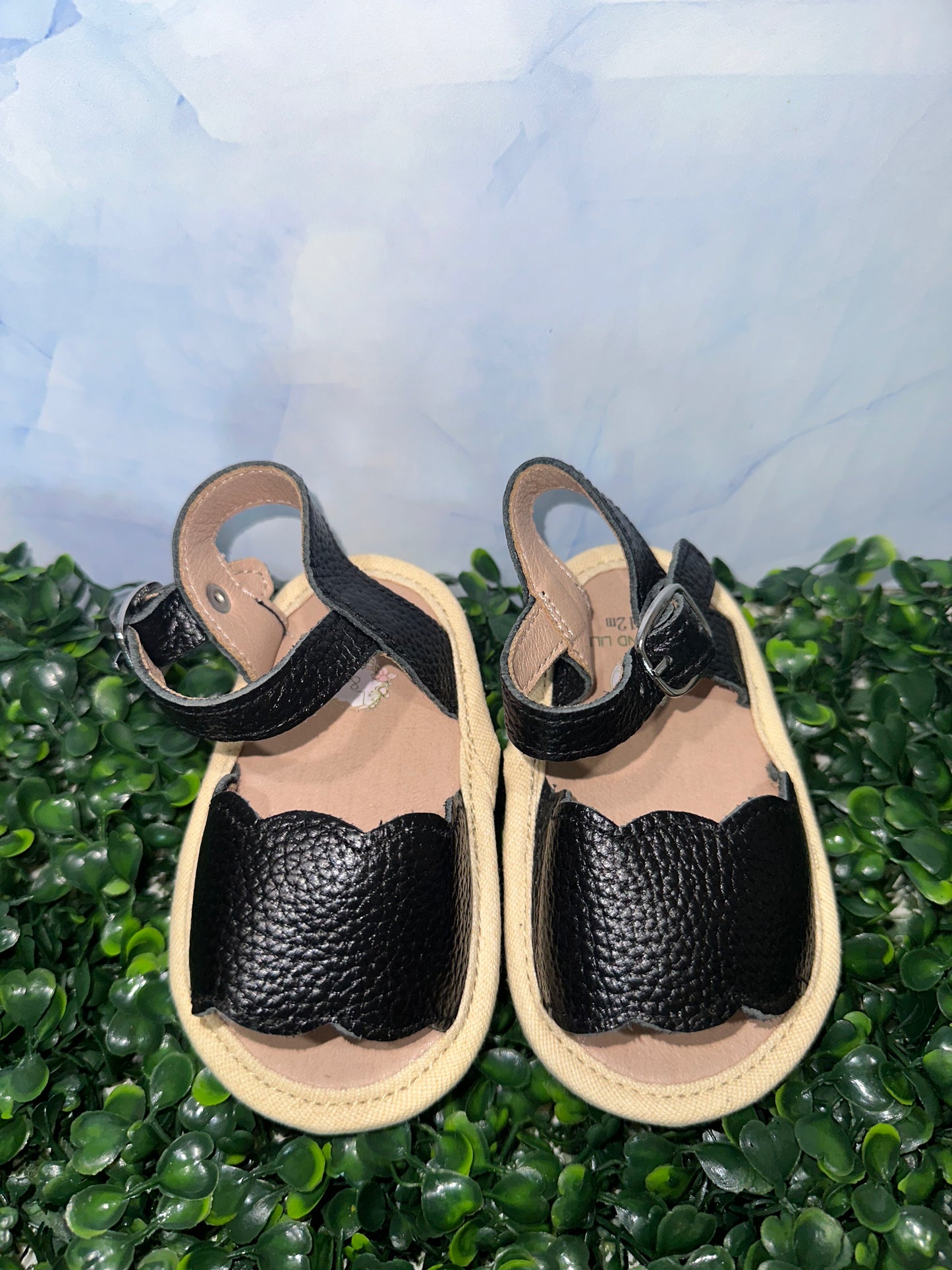 Rose Sandals Black
