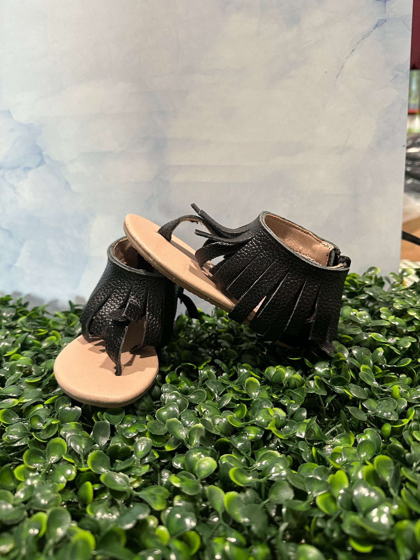 Poppy Sandals Black