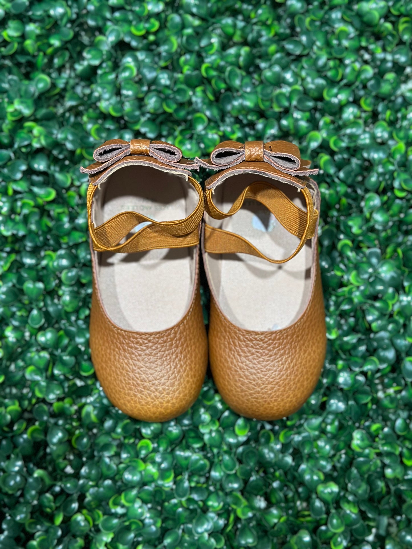 Violet Bow Ballet Brown