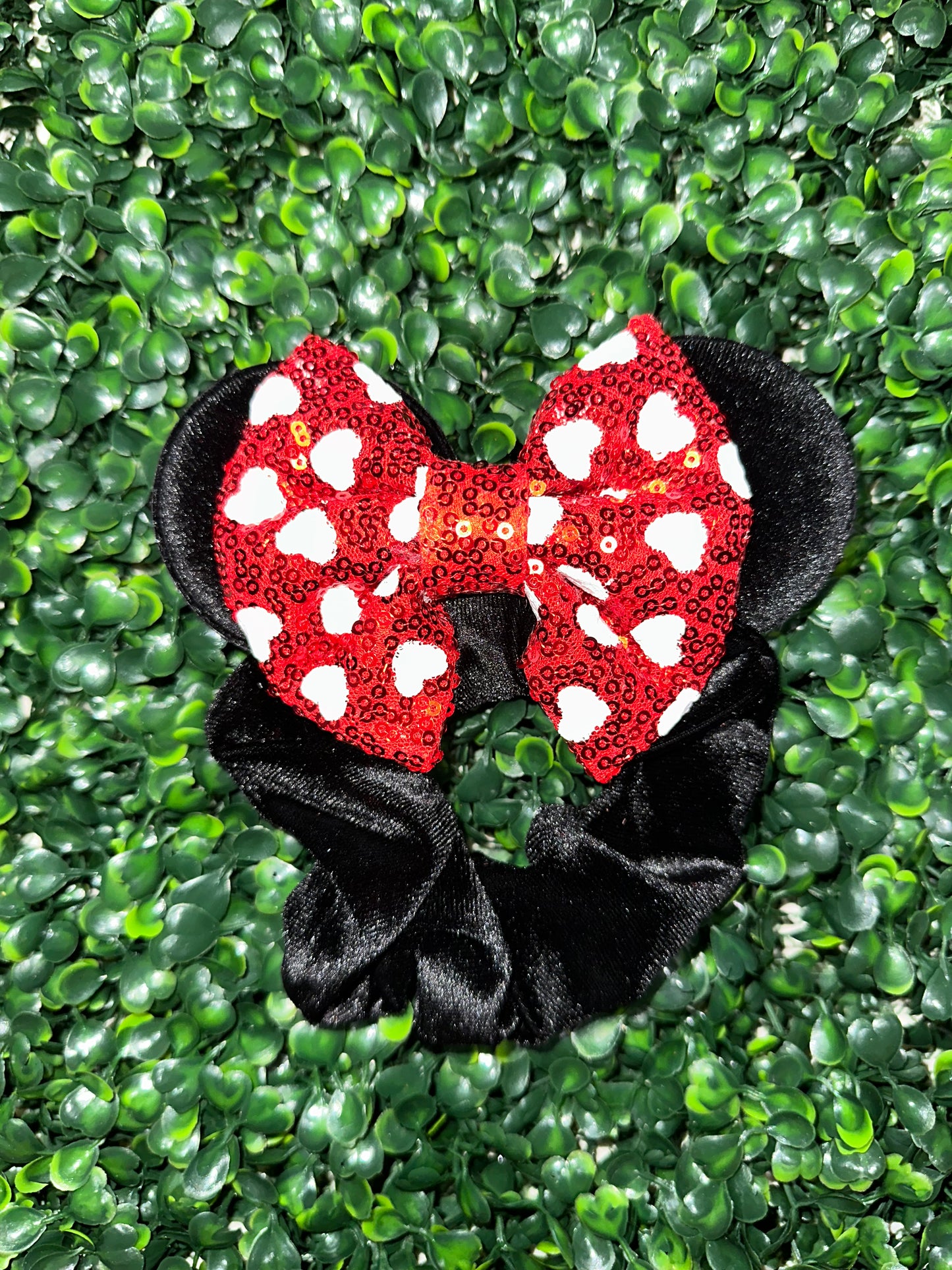 Scrunchie Red Polka Dot