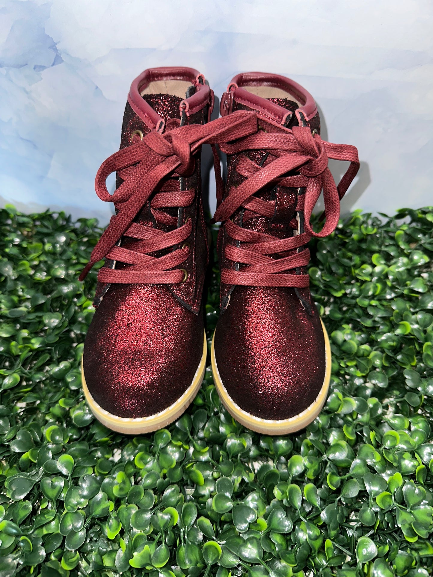 Lily Boots Ruby Red Enchanted