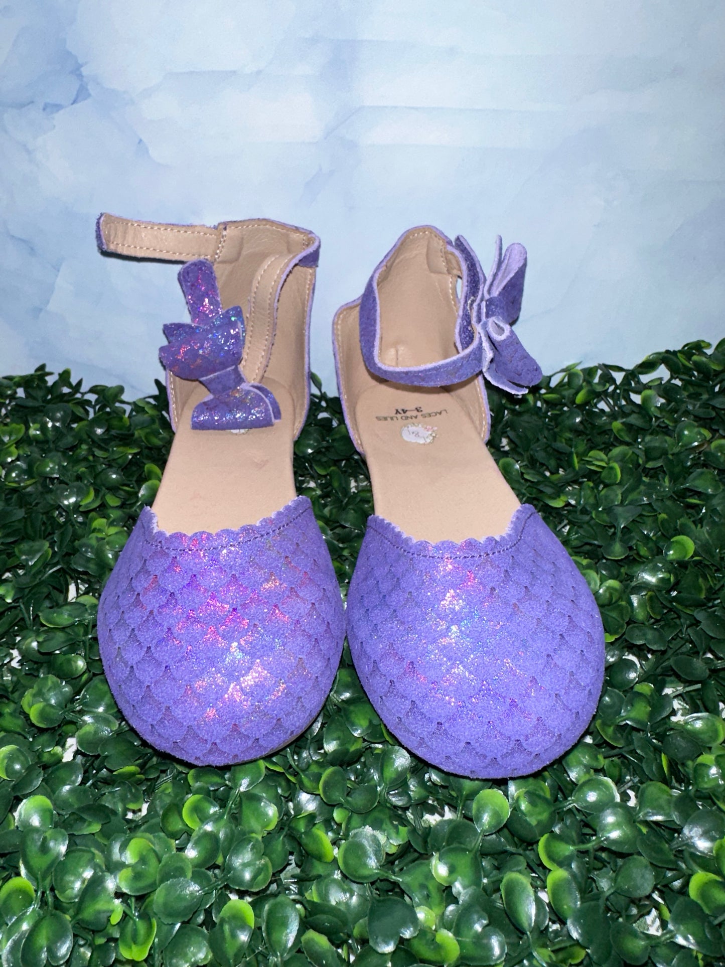 Genevieve Flats Purple Mermaid