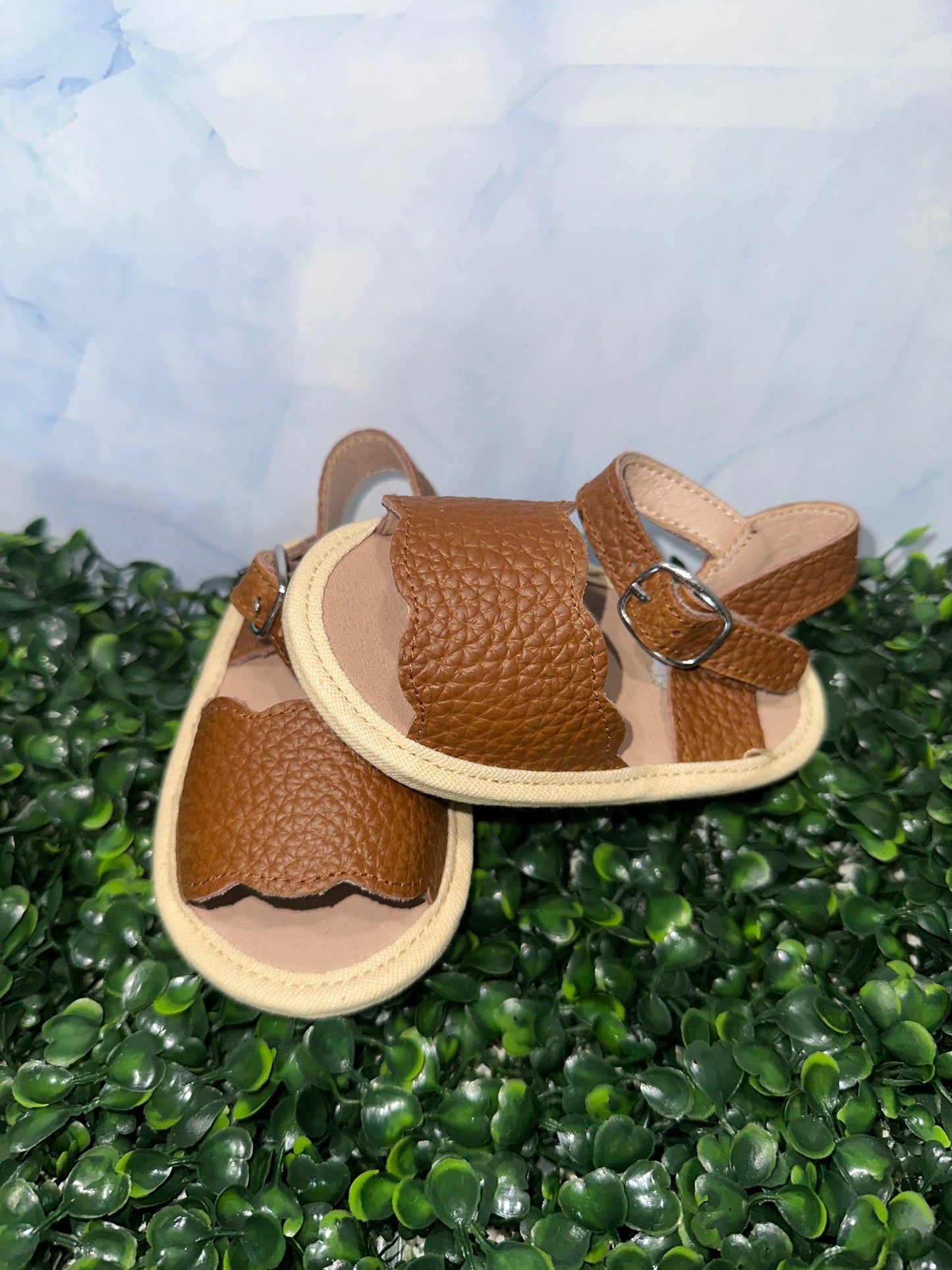 Rose Sandals Brown