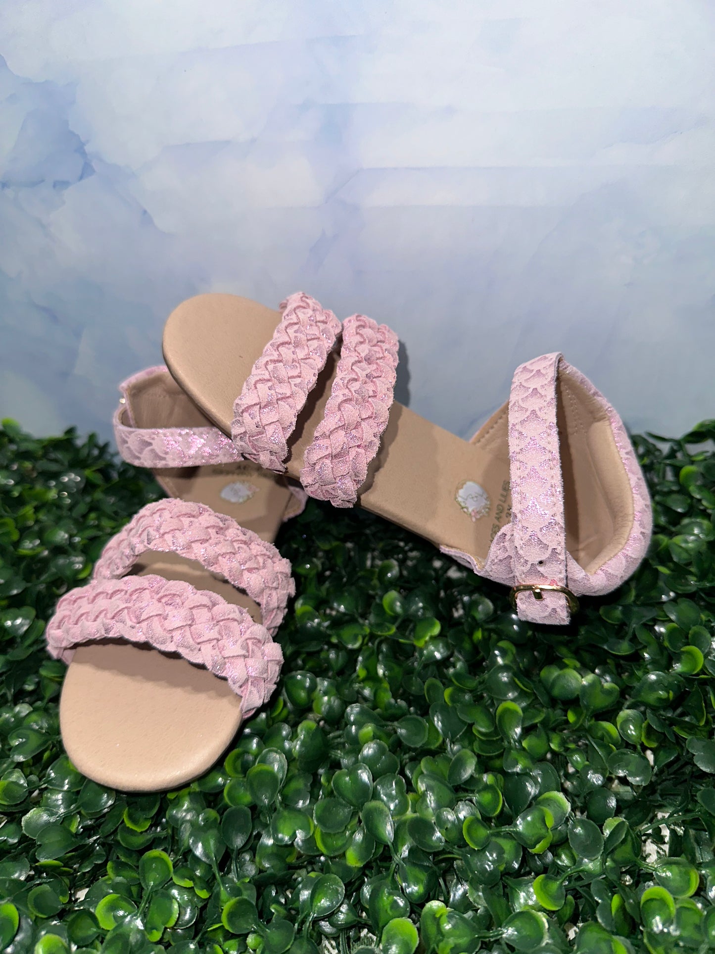 Zoe Sandals Pink Mermaid