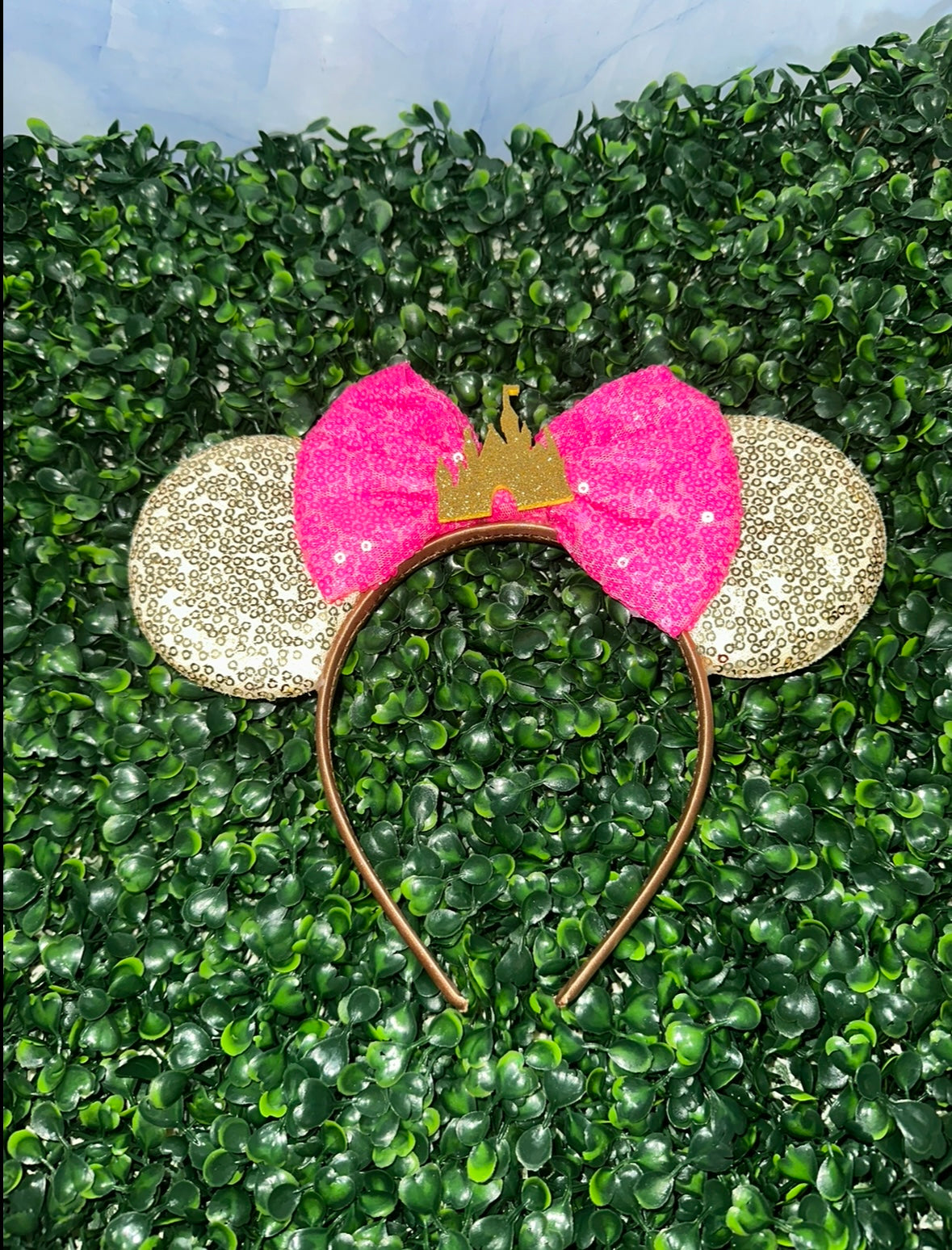 Minnie Gold Castle Ears Headband