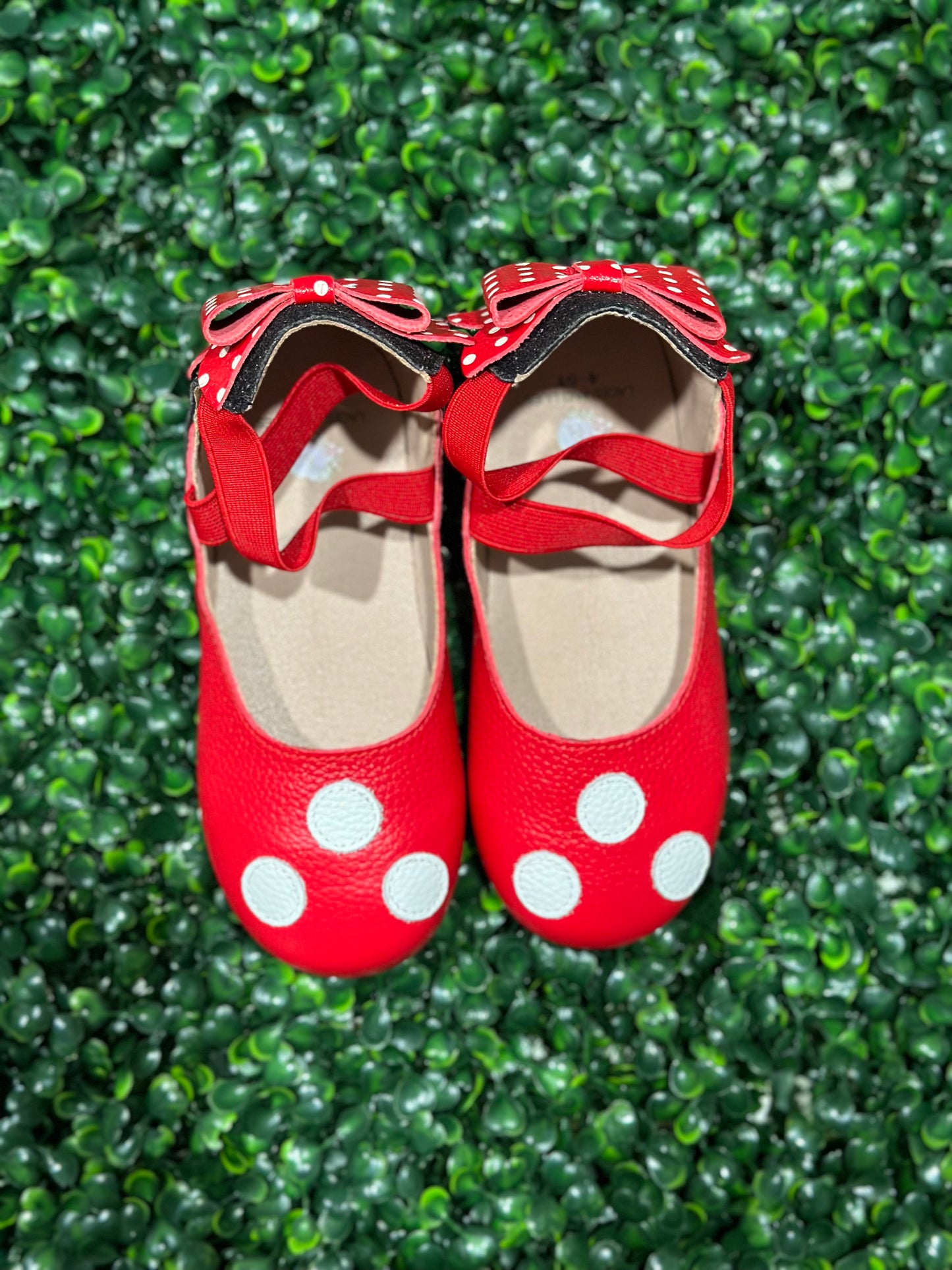 Violet Bow Ballet Mouse Polka Dot