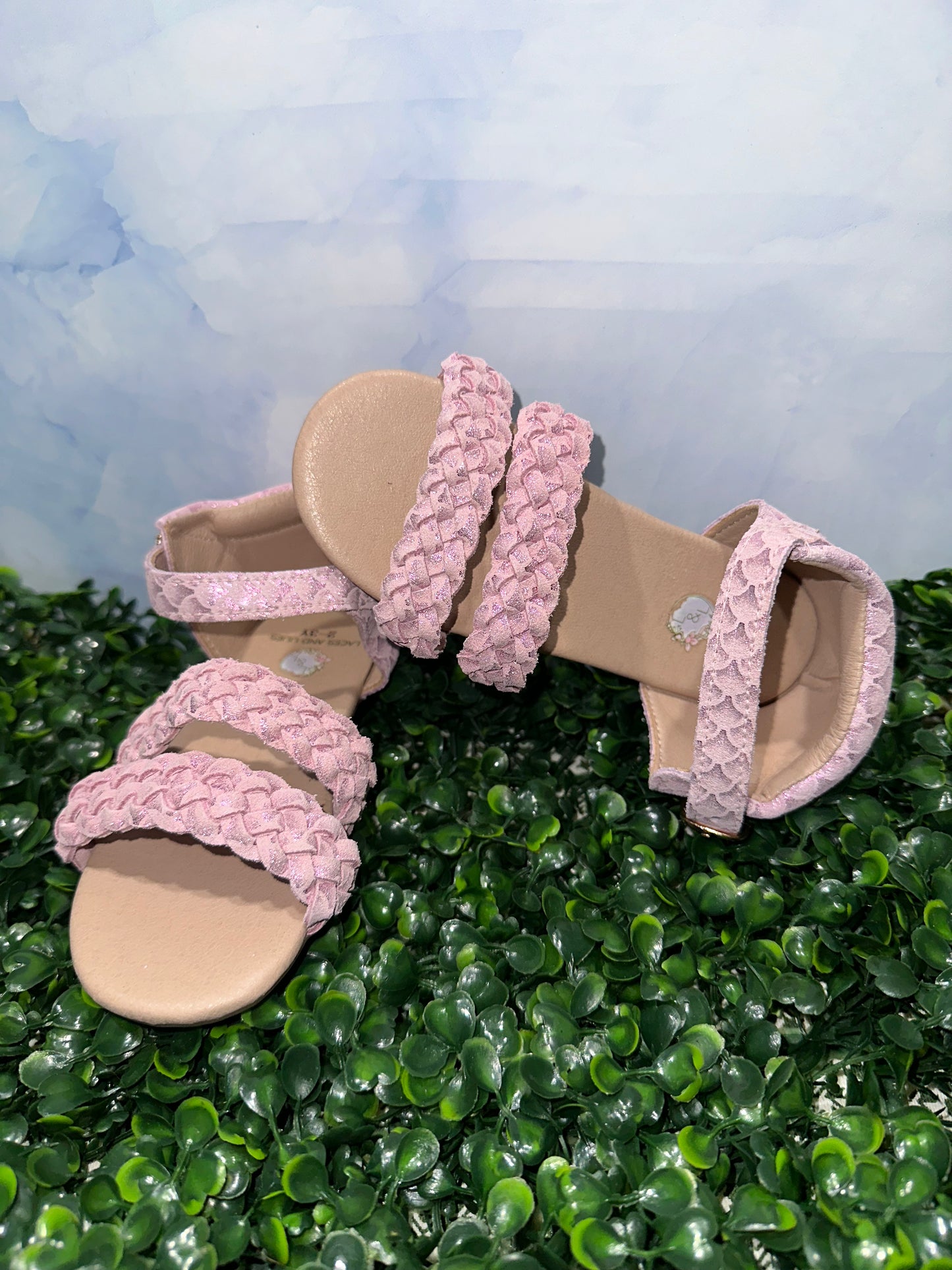 Zoe Sandals Pink Mermaid