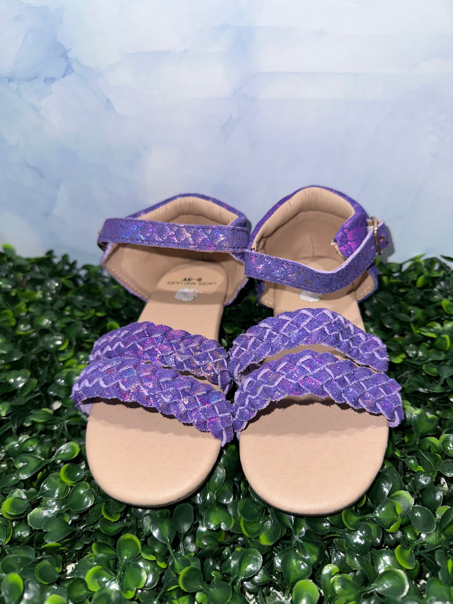 Zoe Sandals Purple Mermaid