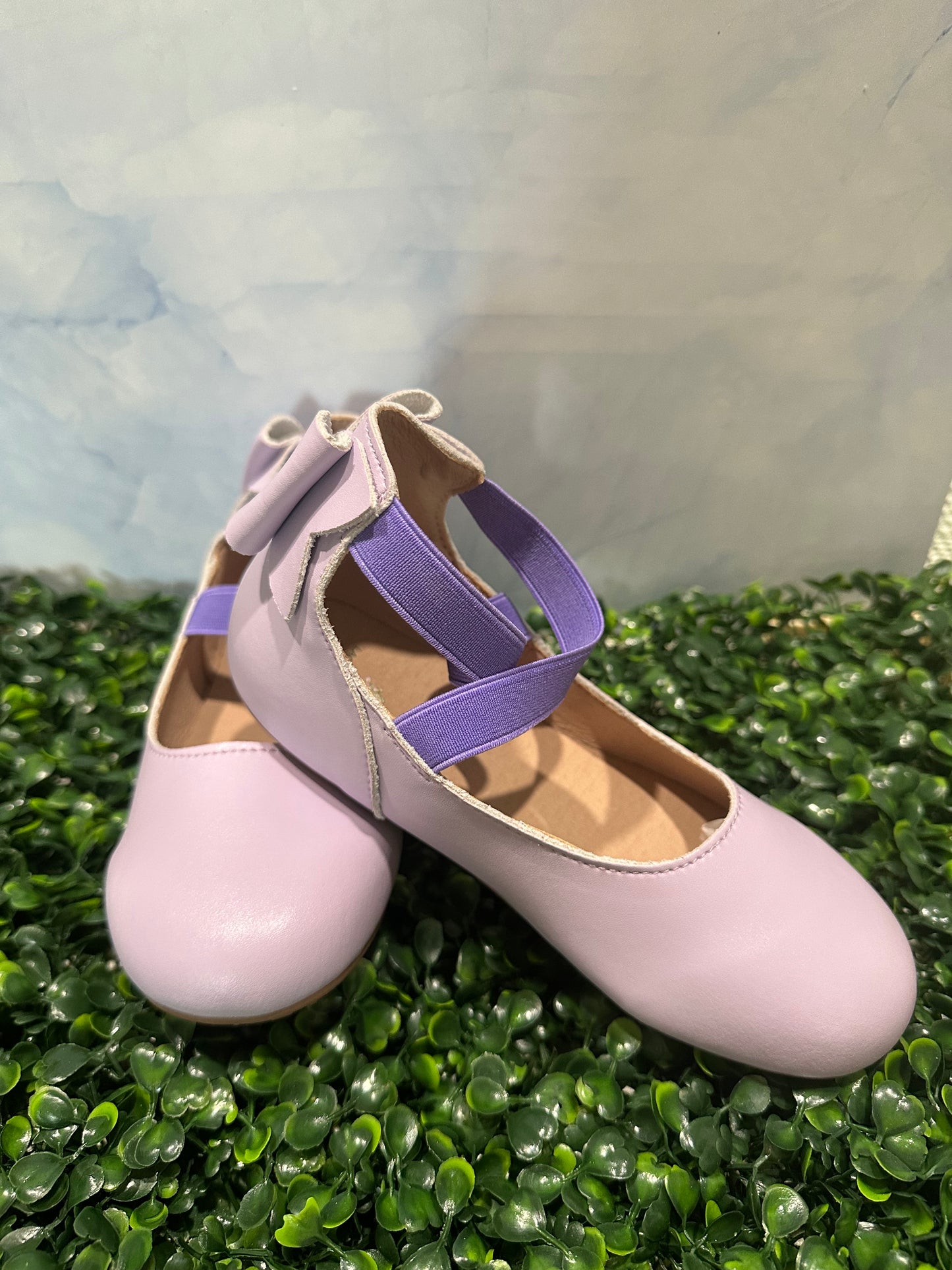 Violet Bow Ballet Pastel Purple