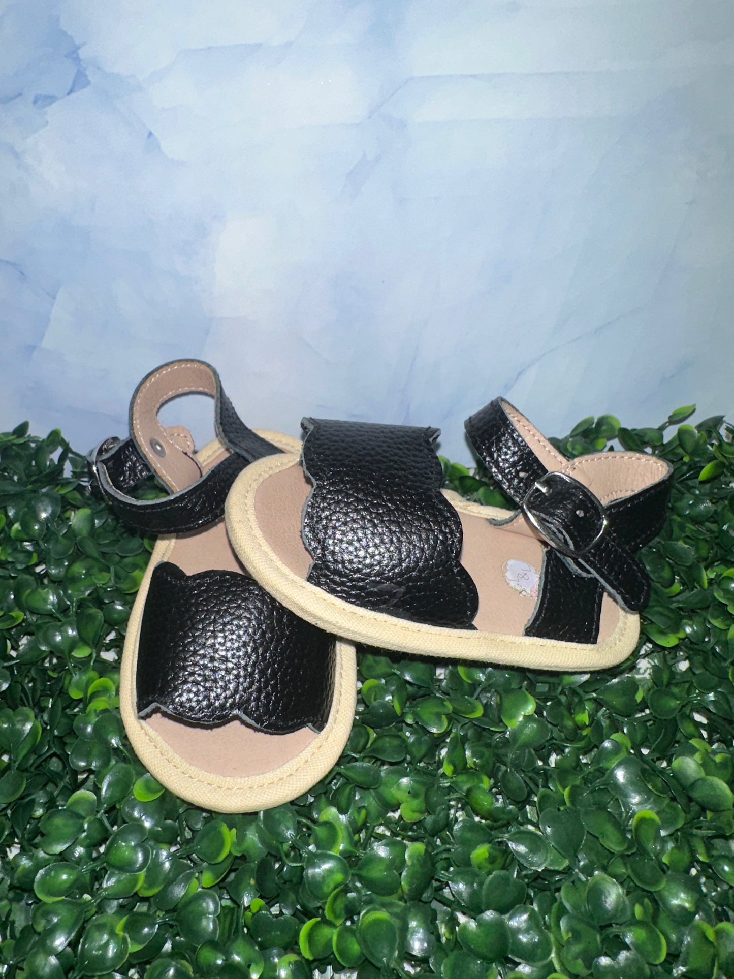 Rose Sandals Black