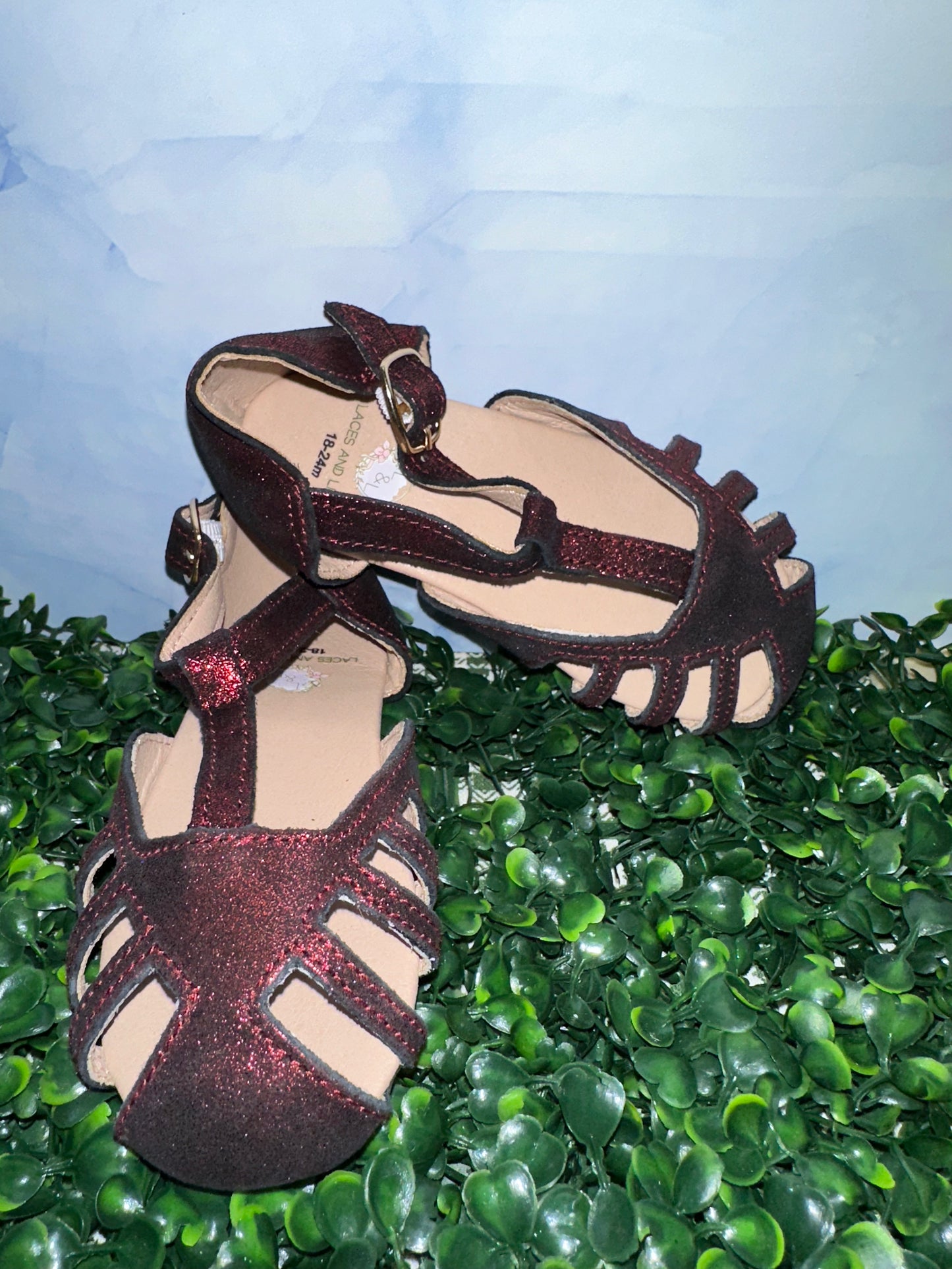 Daisy Sandals Ruby Red Enchanted
