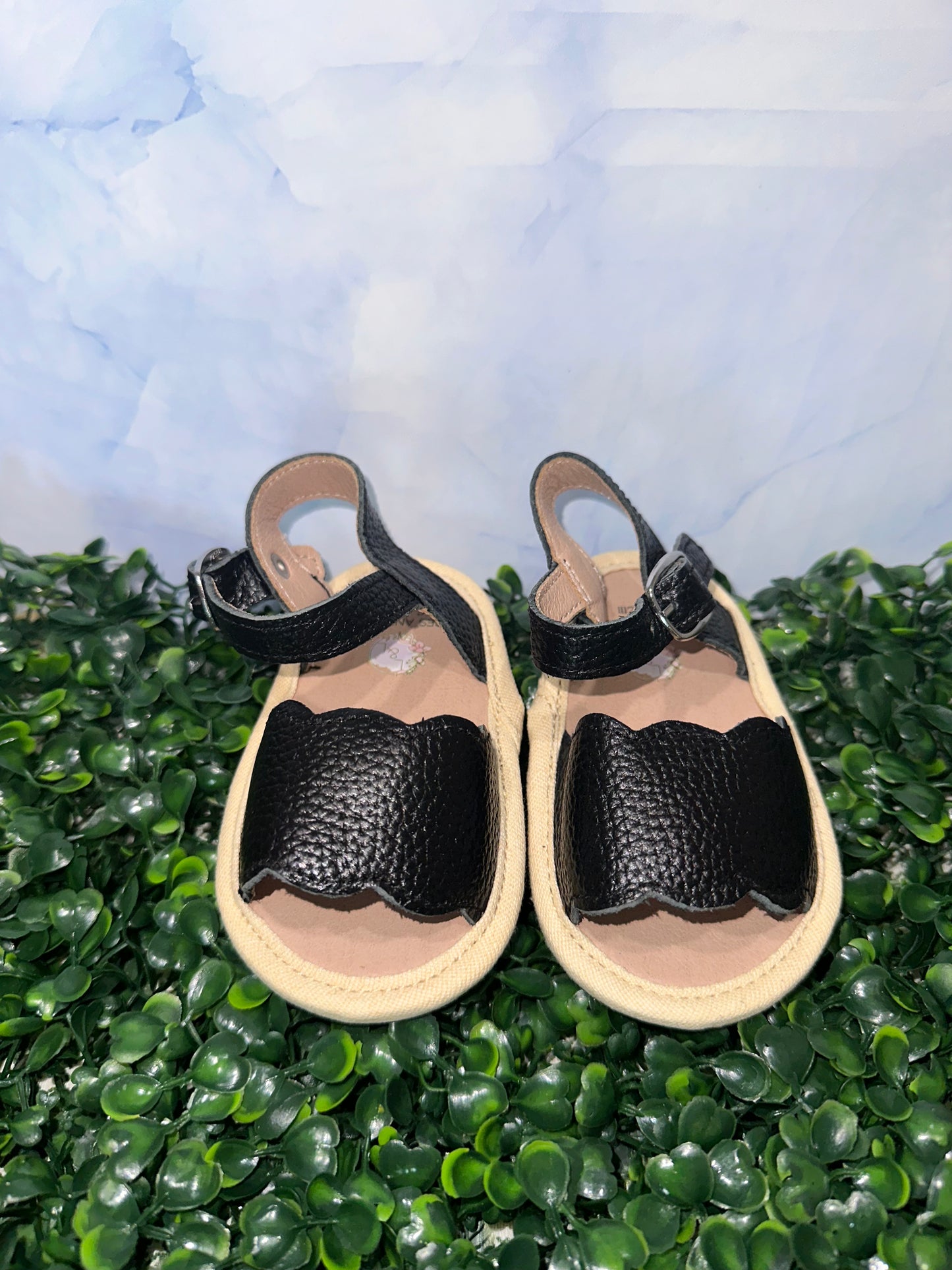Rose Sandals Black