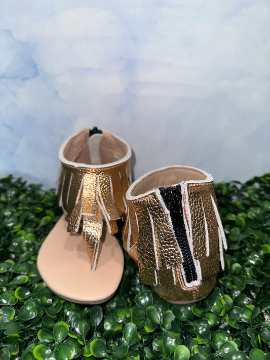 Poppy Sandals Rose Gold