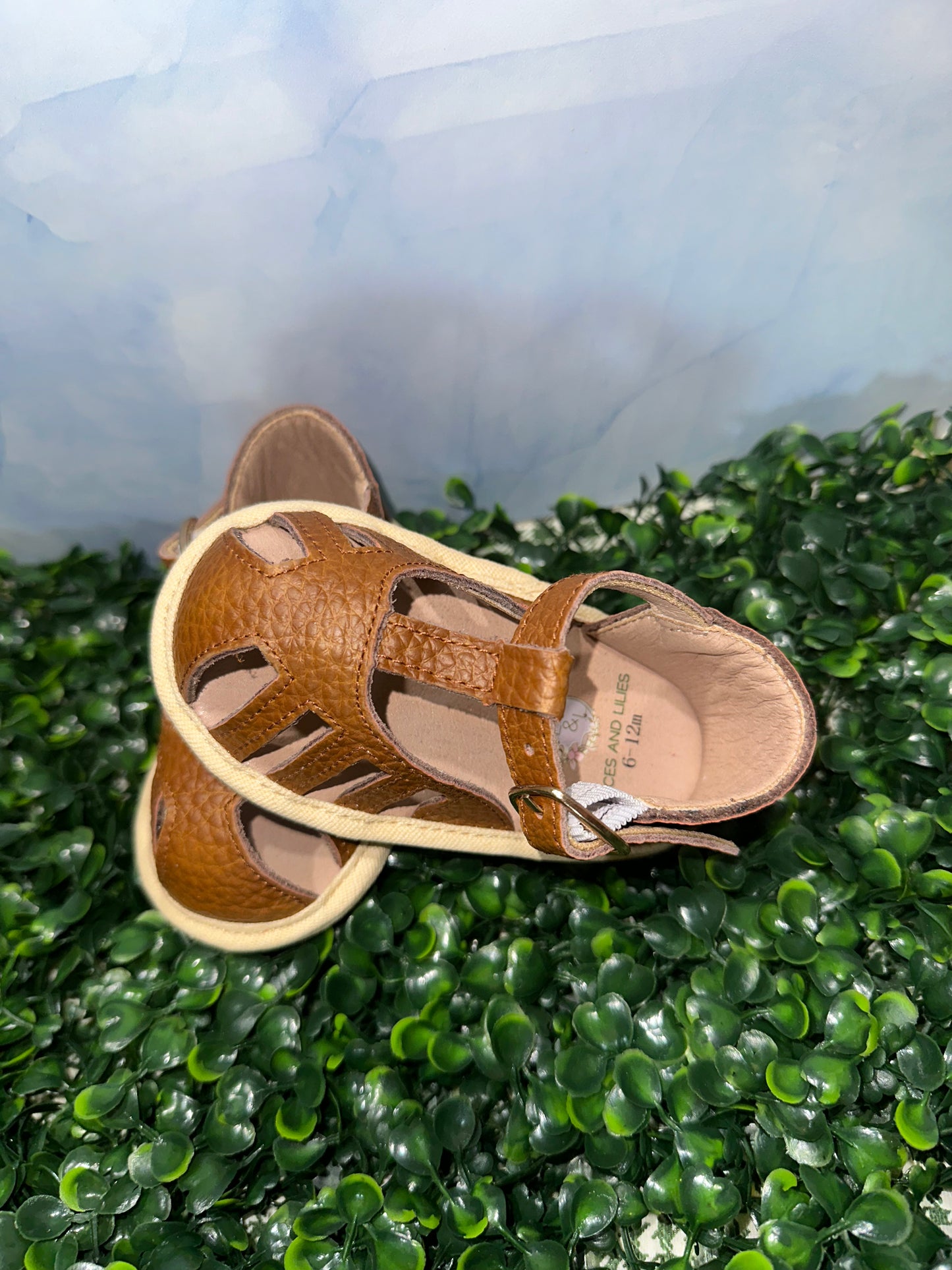 Daisy Sandals Brown