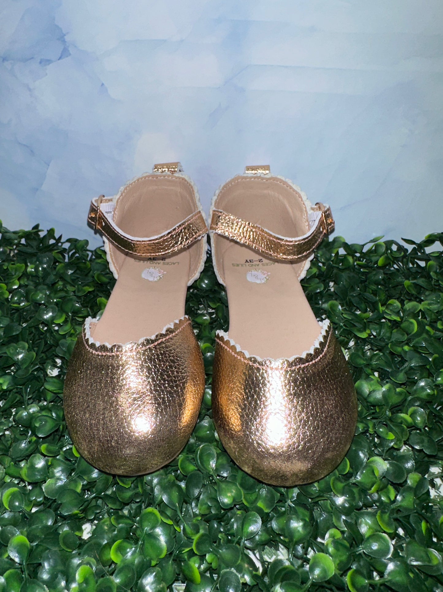 Genevieve Flats Rose Gold