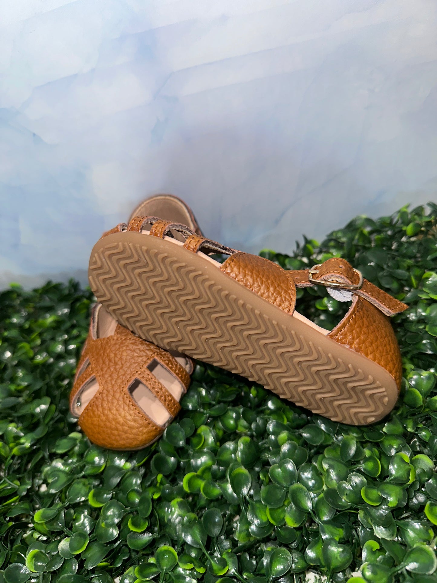 Daisy Sandals Brown