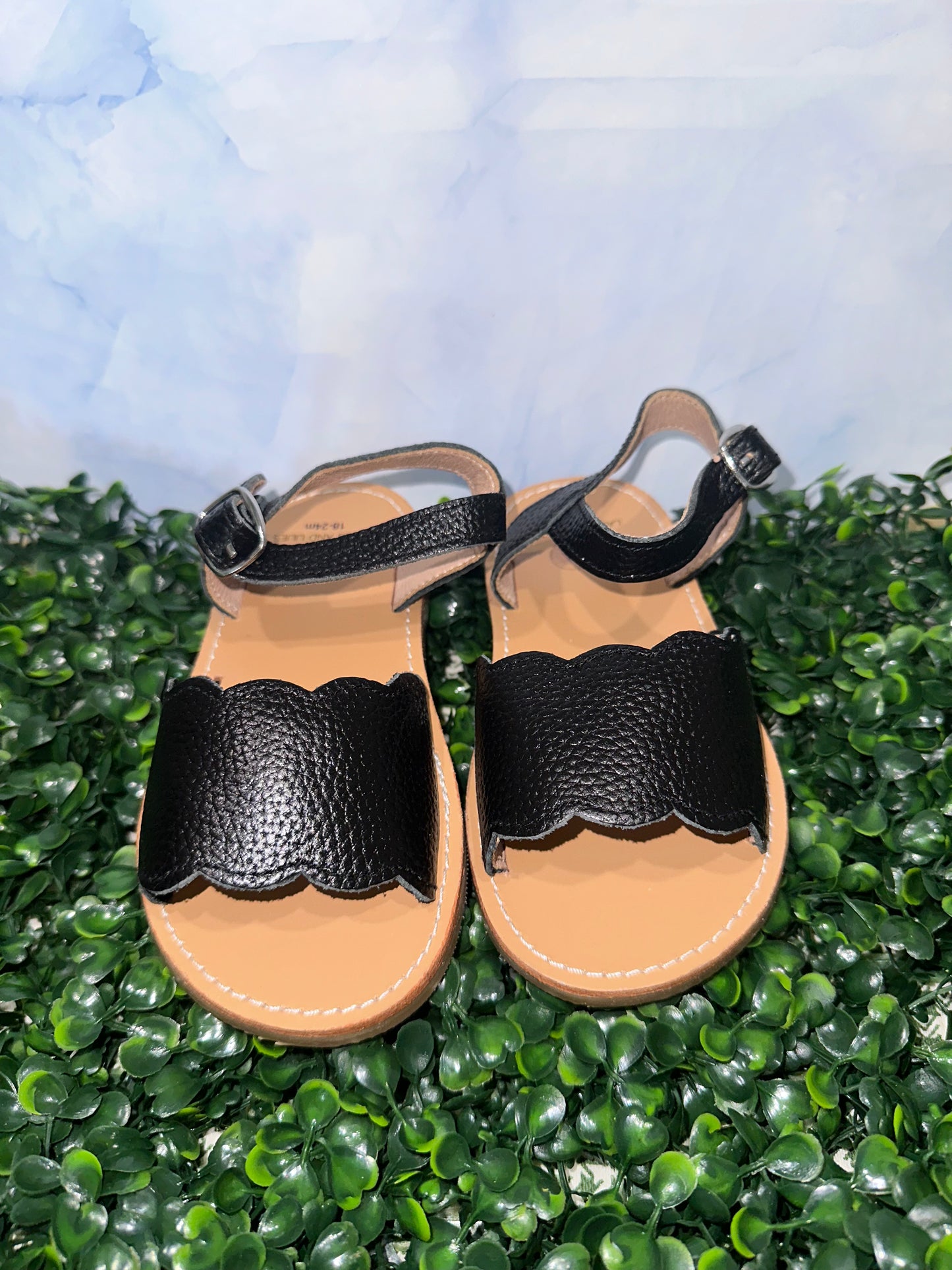 Rose Sandals Black
