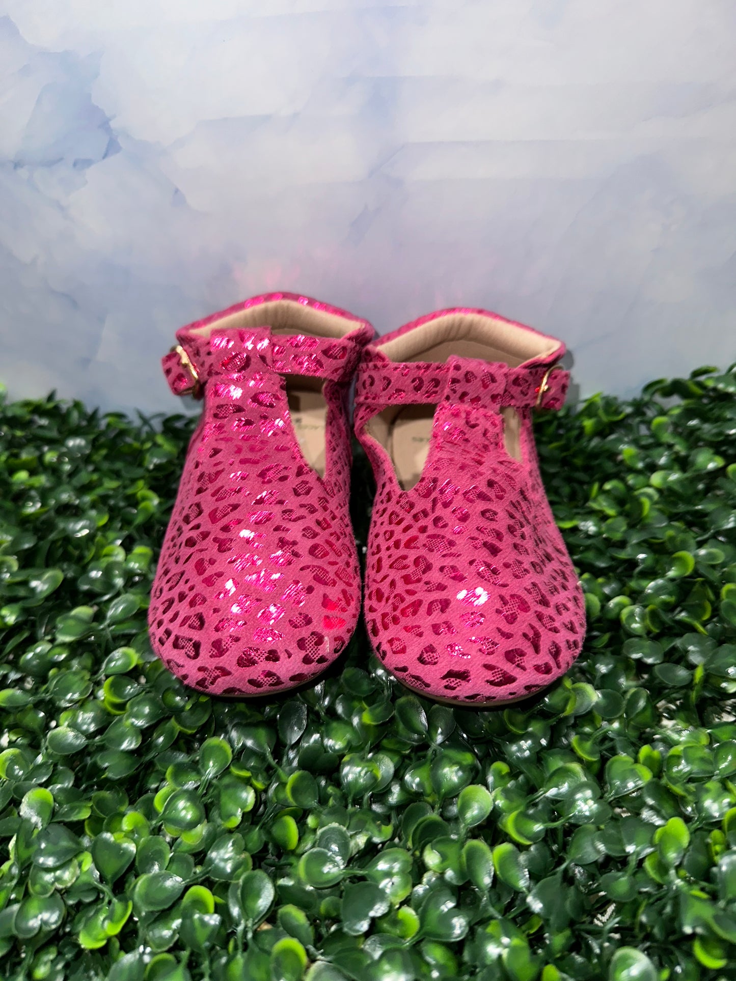 Iris Flats Hot Pink Cheetah Barbie