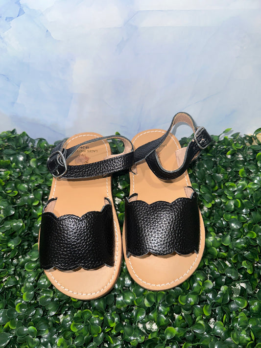 Rose Sandals Black