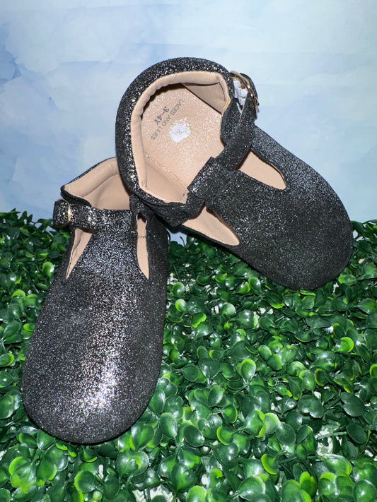 Iris Flats Black Silver Speck Enchanted