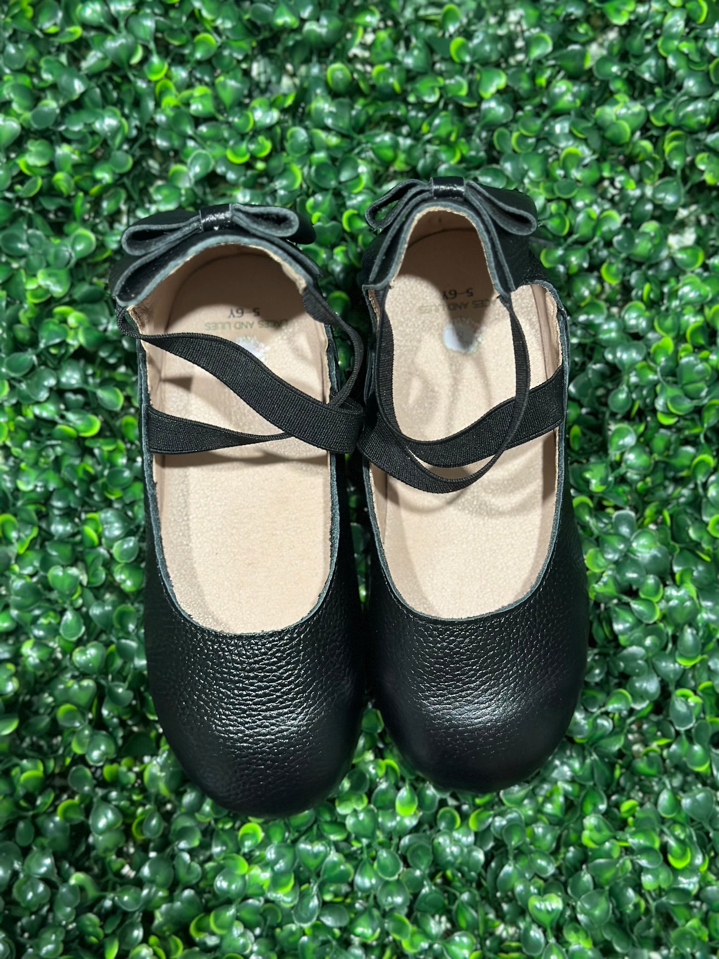 Violet Bow Ballet Black