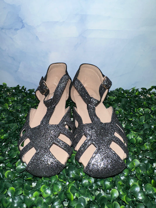Daisy Sandals Black Enchanted
